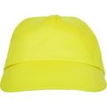 Gorra 5 paneles con ventilación Amarillo UNICA