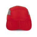 Gorra plegable de microfibra con velcro