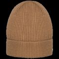Gorro de lana merina unisex Dark Camel