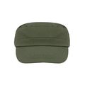 Gorra militar de algodón