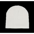 Gorro de punto fino reciclado Off White