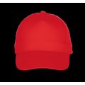 Gorra béisbol de algodón Red
