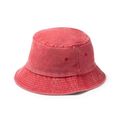 Gorro de algodón bob efecto lavado