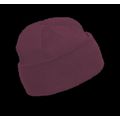 Gorro de punto unisex Burgundy