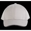 Gorra algodón grueso Light Grey / Dark Grey