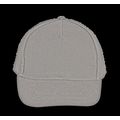 Gorra de algodón grueso con 5 paneles Light Grey