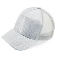 Gorra con Glitter y Rejilla PT