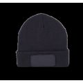 Gorro con forro polar y parche Navy
