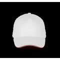 Gorra Cierre ajustable hebilla White / Red