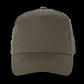 Gorra sarga visera precurvada Dark Khaki