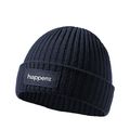 Gorro de punto de canalé