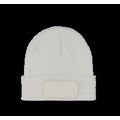Gorro reciclado con parche White