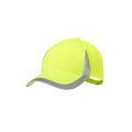 Gorra deportiva amarillo flúor