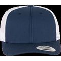 Gorra trucker retro bicolor Navy / White