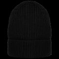 Gorro de lana merina unisex Black