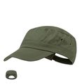 Gorra militar de algodón
