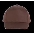 Gorra ajustable mediante tira autoadhesiva Chocolate