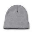 Gorro de poliéster doble capa Gris Talla Única Adulto