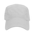 Gorra de microfibra con agujeros Blanco