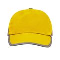 Gorra reflectante de 5 paneles en algodón
