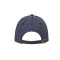 Gorra de algodón con cierre y ventilación