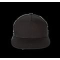 Gorra snapback de algodón Black