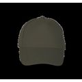 Gorra de algodón grueso con 5 paneles Khaki