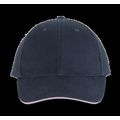Gorra algodón grueso Navy / Pink