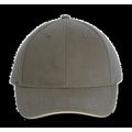 Gorra algodón grueso Olive / Beige