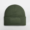 Gorro con parche frontal Olive Green