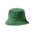 Gorro de algodón bob efecto lavado Verde Oscuro Talla Única Adulto