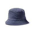 Gorro de algodón bob efecto lavado Marino Talla Única Adulto