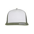 Gorra camionero Olive / White / Loden