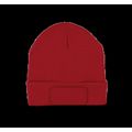 Gorro con forro polar y parche Red