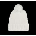 Gorro con pompón eco Off White