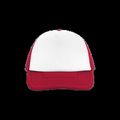 Gorra vintage poliéster Classic Red / White