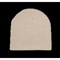 Gorro de punto fino reciclado Light Sand