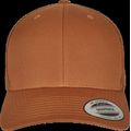 Gorra trucker retro con rejilla Caramel