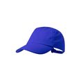Gorra microfibra con redecilla transpirable Azul
