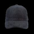 Gorra de pana unisex Black