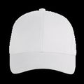 Gorra de algodón ajustable White