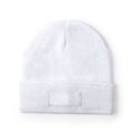 Gorro con etiqueta exterior personalizable Bla
