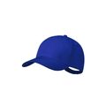 Gorra RPET ajustable con velcro Azul