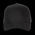 Gorra de algodón ajustable Black