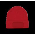 Gorro dobladillo con Parche Red