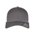 Gorra de rejilla bicolor ajustable Charcoal / White