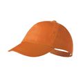 Gorra algodón niño de 5 paneles y cierre de velcro Nara