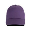 Gorra 5 paneles ajustable Purple
