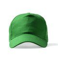 Gorra de 5 paneles con cierre ajustable Verde Helecho Talla Única Adulto