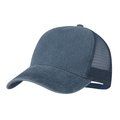 Gorra 5 paneles efecto lavado Mar